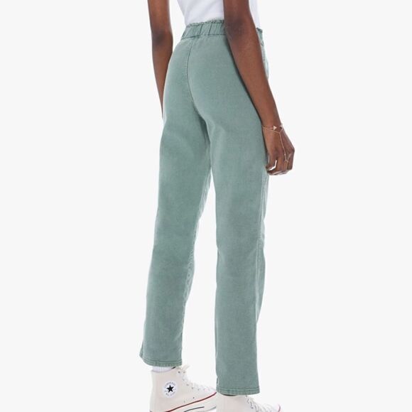 MOTHER The Springy Ankle Pant in Loden Frost Size 25 - Picture 3 of 15